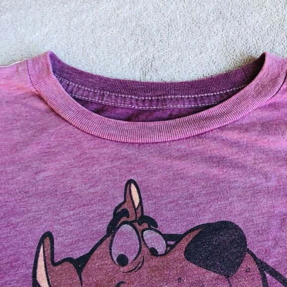Scooby Doo Purple Vintage Inspired Kids Graphic T-Shirt - Picture 3 of 8